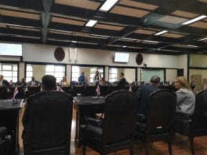 El actual Plenario se convertirá en un auditorio. (CRH).