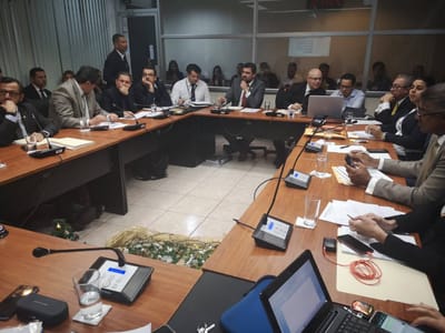 Comisión de Seguridad y Narcotráfico. Michael Soto, Ministro de Seguridad en audiencia.