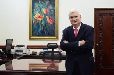 El canciller de la República, Manuel Ventura (Daniela Abarca CRH).