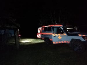 Ambulancia de la Cruz Roja. Imagen ilustrativa.