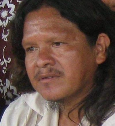 Sergio Rojas Ortiz, líder indígena asesinado. Foto. Archivo.