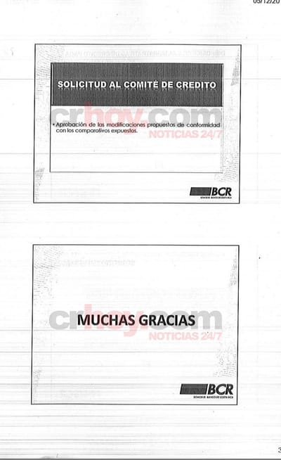 Copia del documento "Comunicación de Acuerdos" del 3 de febrero del 2015.