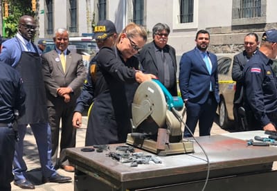 María Vita Monge, diputada del PUSC, dio sus argumentos para oponerse a compañeros de su fracción ante la consulta facultativa de constitucionalidad sobre el proyecto de ley. Foto: Twitter.