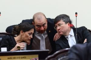 La jefa de fracción del PUSC, María Inés Solís, dijo que su postura, a título personal, es que la educación debe ser un servicio esencial. (CRH).