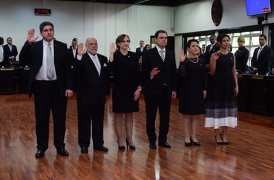 Nuevo directorio legislativo. Foto Daniela Abarca/CRH