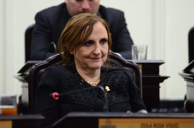 La diputada Zoila Volio, del PIN, dijo que no podría estar en un partido político que se está volviendo una sede de los sindicatos y que no reconoce los derechos humanos. (CRH).