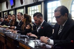 Los votos del PLN aseguraron la continuidad del magistrado Paul Rueda en la Sala Constitucional. (CRH).