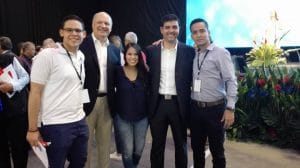 Andrade participó activamente en la campaña electoral anterior, junto a Rodolfo Piza. (Foto:Facebook)