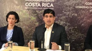 Presidente, Carlos Alvarado. Foto CRH