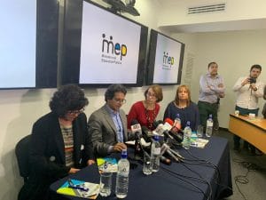 Conferencia de Prensa Ministerio de Educación. Foto CRH