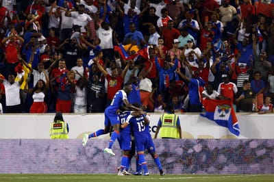 Haití le ganó a la Sele 2-1. Foto: AFP.