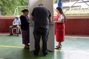 Votaciones en Guatemala/AFP