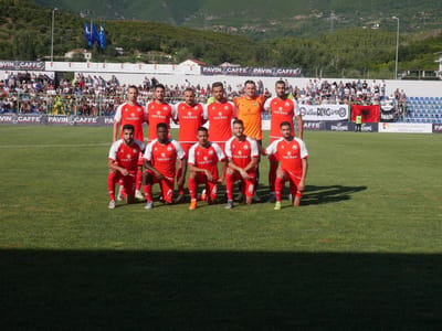El Hapoel Beer Sheva -con Jimmy Marín titular- empató en fase previa de Europa League. Foto: Hapoel Beer Sheva.