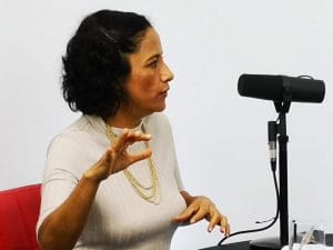 La diputada Yorleny León, del PLN, presentó el proyecto de ley este lunes. (CRH).