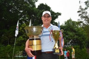 Álvaro Ortiz, golfista tico. Foto: cortesía.