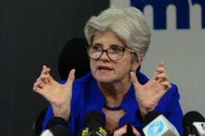 Rocío Aguilar, Ministra de Hacienda. (CRH)