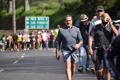 Romería hacia Cartago, por la celebración de la Virgen de Los Ángeles en 2019. Archivo CRH