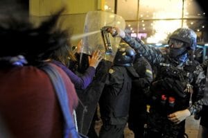 Disturbios en Bolivia tras conocerse el resultado de la elecciones/AFP