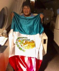 Evo Morales parte a México