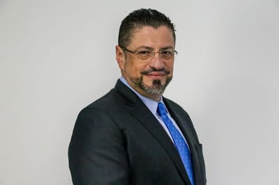 Rodrigo Chaves, candidato presidencial.