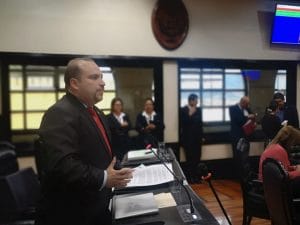 El diputado Pablo Heriberto Abarca, del PUSC, dijo que el único responsable de la creación de la UPAD es el presidente Carlos Alvarado. (Archivo/CRH).