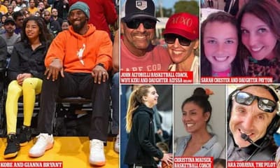 Las víctimas del accidente. Foto: Prensa Los Ángeles.