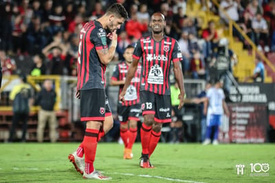 Moya anotó un gol y dio 2 asistencias ante Guadalupe. Foto: LDA.