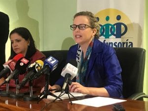 Catalina Crespo defensora de los habitantes