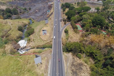 Imagen del puente sobre el río Torres, el cual conforma parte de las obras del segundo lote. Cortesía Fideicomiso Ruta Uno