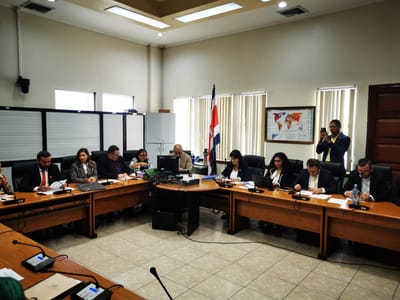 La comisión especial investigadora del Congreso aprobó pedir explicaciones al presidente Carlos Alvarado por la creación de la UPAD. (Cortesía del PLN).