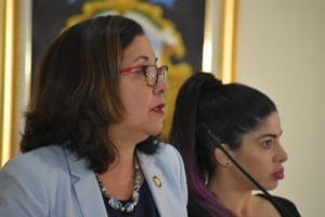 Ministra de Educación Pública. Guiselle Cruz. Foto CRH