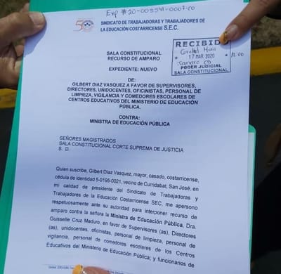 SEC presentó acción de inconstitucionalidad.