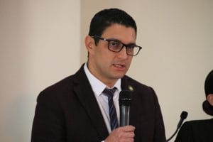Daniel Salas, Ministro de Salud. Foto CRH.