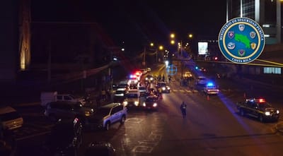 Operativo por restricción vehicular sanitaria .Cortesía MSP.