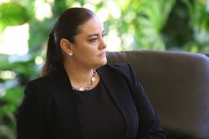 La diputada Ana Lucía Delgado, del PLN, hizo un llamado al Gobierno a socarse la faja. (Cortesía Asamblea Legislativa).