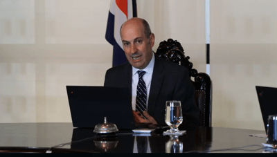 Rodrigo Cubero, presidente del Banco Central
