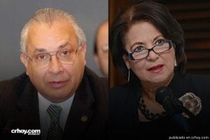 Los embajadores Javier Sancho Bonilla y María Eugenia Venegas Renault