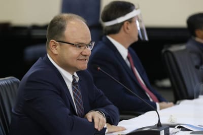 Diputados de oposición cuestionan el proyecto de presupuesto nacional para el 2021 que presentó el ministro de Hacienda, Elian Villegas. (Archivo/CRH).
