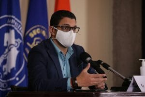 Daniel Salas, ministro de Salud.