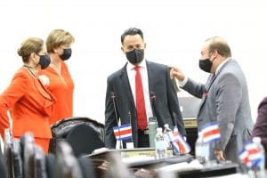 El exmandatario hizo un llamado a la fracción parlamentaria rojiazul. (Archivo/CRH).