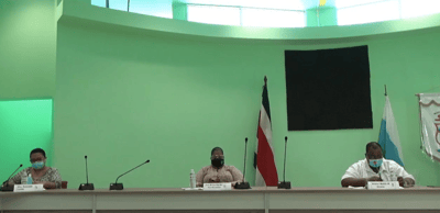 Conferencia de prensa de este miércoles 9 de setiembre.
