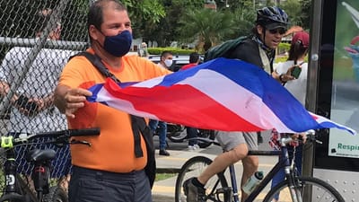 Manifestación contra más impuestos. Con fines ilustrativos.