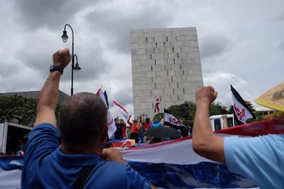 Protesta de sindicato. Imagen con fines ilustrativos.