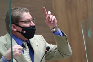 Diputado Erick Rodríguez: "es un gobierno de miedosos". (Archivo/CRH).