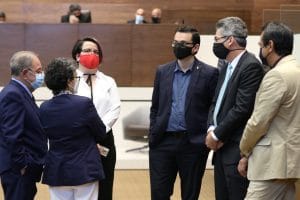 La extensa sesión del Plenario estuvo marcada por largos recesos. (Cortesía/Asamblea).