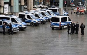 Policía de Alemania. Foto con fines ilustrativos. AFP