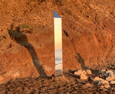 Imagen tomada por Lee Peckman y compartida por BBC Mundo.