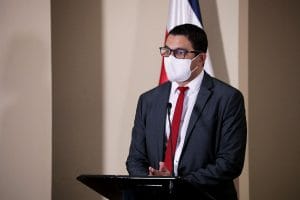 Daniel Salas, ministro de Salud (CRH)