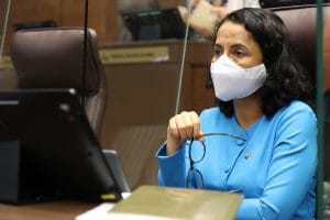 Diputada Yorleny León: "No entendemos porqué se carece de rutas para acelerar la vacunación". (Archivo/CRH).