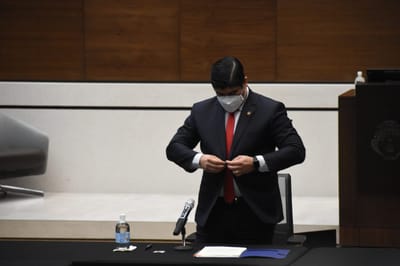 El presidente de la República, Carlos Alvarado, comparece ante la Asamblea Legislativa. (Archivo/CRH).
